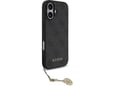 Maska Guess 4G Charms Collection MagSafe za iPhone 17 crna