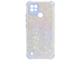 Maska 6D Crystal za Realme C21 bela.