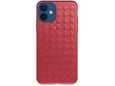 Maska Braided za iPhone 12 mini crvena