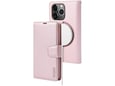 Maska na preklop Hanman Miny Mag Case za iPhone 14 Pro Max roze.