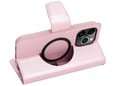 Maska na preklop Hanman Miny Mag Case za iPhone 14 Pro Max roze.