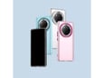 Maska Electro Glow Frame za iPhone 16 Pro plava