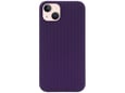 Maska Knit za iPhone 14 ljubicasta.
