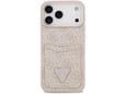 Maska Guess 4G Double Card Triangle za iPhone 17 Pro pink