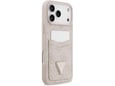 Maska Guess 4G Double Card Triangle za iPhone 17 Pro pink