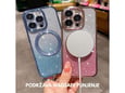 Maska Mag Case Electroplated za iPhone 16 Pro plava