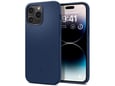 Maska Spigen silicone Fit MagSafe za iPhone 14 Pro tamno plava