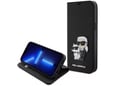 Maska Karl Lagerfeld Saffiano BP Nft Karl&Choupette za iPhone 15 Pro crna