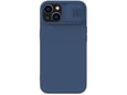 Maska Nillkin CamShield Silky Magnetic za iPhone 14 Plus plava.