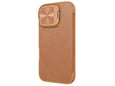 Maska na preklop Nillkin Qin Prop za iPhone 16 braon