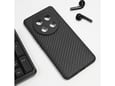 Maska Carbon fiber za Honor Magic 8 Lite/ X9c 5G crna