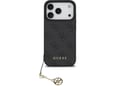 Maska Guess 4G Charms Collection MagSafe za iPhone 17 Pro crna