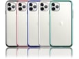 Maska Electro Border za Huawei P40 Pro roze zlatna