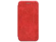 Maska na preklop Teracell Leather za iPhone XS Max crvena