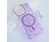 Maska Mag Case Glue za iPhone 16 Pro ljubicasta