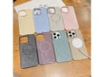 Maska Mag Case Fashion Glitter za iPhone 17 Pro ljubicasta