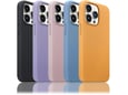 Maska Beautiful Shine Leather za iPhone 17 Pro roze