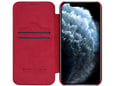 Maska na preklop Nillkin Qin za iPhone 12 Pro Max crvena