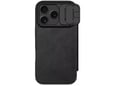 Maska na preklop Nillkin Qin Pro za iPhone 17 Pro Max crna