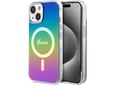 Maska Guess Hc IML MagSafe Iridescent za iPhone 15 crna