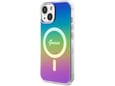 Maska Guess Hc IML MagSafe Iridescent za iPhone 15 crna
