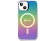 Maska Guess Hc IML MagSafe Iridescent za iPhone 15 crna