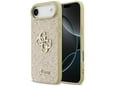 Maska Guess Fixed Glitter Big 4G za iPhone Air zlatna