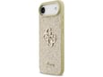 Maska Guess Fixed Glitter Big 4G za iPhone Air zlatna