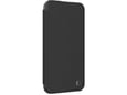 Maska na preklop Nillkin Qin Prop za iPhone 16 Pro Max (Plain Leather) crna