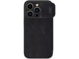 Maska na preklop Nillkin Qin Pro za iPhone 15 Pro Max crna
