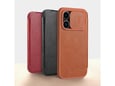 Maska na preklop Nillkin Qin Pro za iPhone 15 Pro Max crna