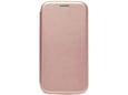 Maska na preklop Teracell Flip Premium za Realme C21 roze zlatna