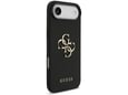 Maska Guess Grained Big 4G & Classic Logo do Apple za iPhone Air crna