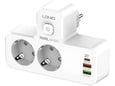 Produzni kabel LDNIO SE2337 2500W 2 uticnice + 2xUSB + 1xUSB-C