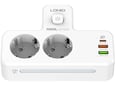 Produzni kabel LDNIO SE2337 2500W 2 uticnice + 2xUSB + 1xUSB-C