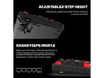 Tastatura mehanicka Gaming Fantech MK918 RGB Atom PRO097 Wireless bela (blue switch)