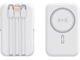 Power Bank MagSafe sa držačem za telefon 5000 mAh beli