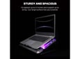 Laptop Cooler Fantech NC21 RGB crni