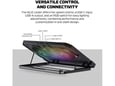 Laptop Cooler Fantech NC21 RGB crni