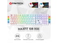 Tastatura mehanicka Gaming Fantech MK855 RGB Maxfit 108 Space Edition (blue switch)