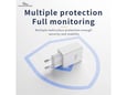 Kucni punjac KONFULON Joko JK77 2.4A sa kablom USB na Micro USB beli 1m