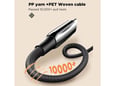 Kabel LDNIO LC921c 240W Type-C na Type-C sivi 1m