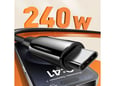 Kabel LDNIO LC921c 240W Type-C na Type-C sivi 1m