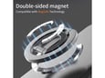 Stoni drzac za mobilni telefon magnetni Ring beli
