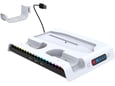 Stalak iPega PG-P5S006 multifunkcionalni RGB za PS5 SLIM/ PS5 Pro beli