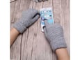 Rukavice za touch screen BRAIDED sive