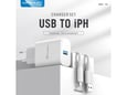 Kucni punjac KONFULON Joko C87 3A sa kablom USB na iPhone Lightning 1m