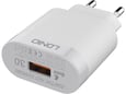 Kucni punjac LDNIO A303Q USB 5V/ 3A (18W) FAST CHARGING QC 3.0 sa kablom USB na Type-C beli