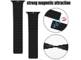 Silikonska narukvica za Apple Watch sa magnetom sivo zuta 42/ 44/ 45/ 49 mm