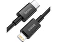 Kabel Baseus Superior PD Fast Charging Type-C na Lightning 20W crni 1m
